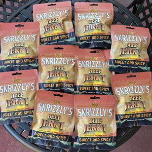 Skrizzly’s Beef Jerky (10 pack)